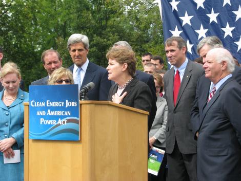 SHAHEEN JOINS SENATORS KERRY AND BOXER ON CLEAN ENERGY JOBS AND AMERICAN POWER ACT