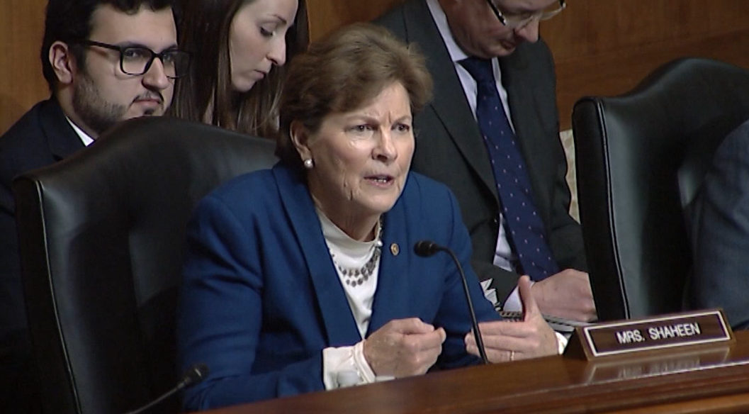Shaheen at E&W Appropriations Subcommittee hearing